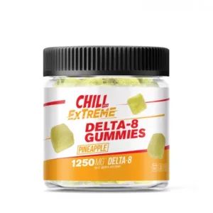 Chill Plus Extreme Delta-8 THC Gummies – Pineapple – 1250MG